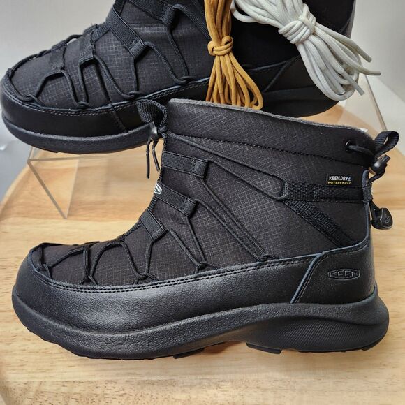 Shoes - Keen Uneek SNK Chukka II – Women’s 9.5 Black Waterproof Boots